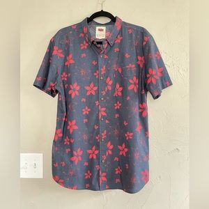 Levi’s shirt with tropical floral print
